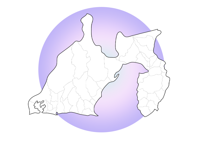 施工エリアは静岡県内